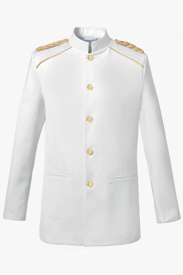 White clearance collared jacket